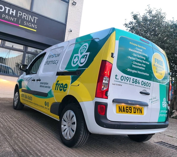  Penshaw Pharmacy  -  Wrap Teesside