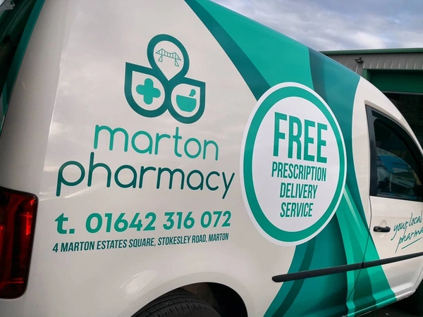  Marton Pharmacy  -  Wrap Teesside