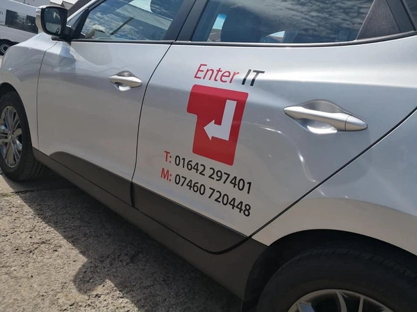  Enter It  -  Vinyl Cut Graphics Teesside